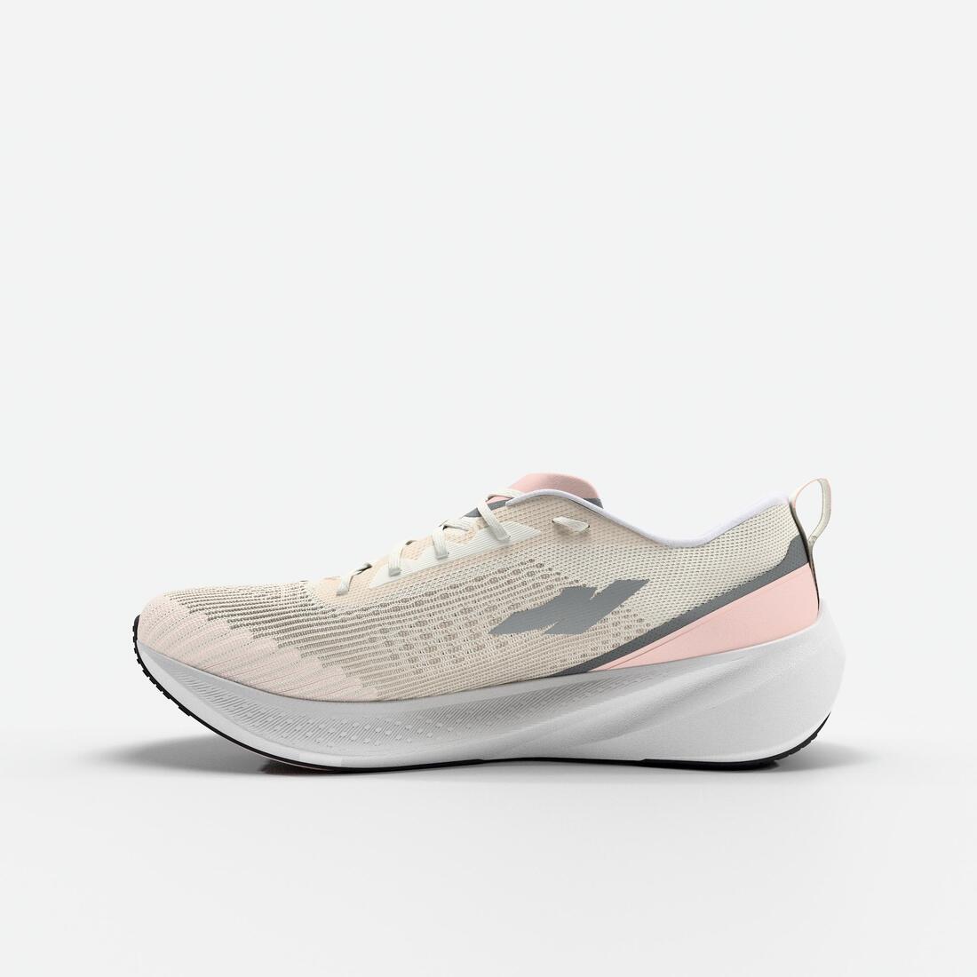 Chaussures de Running Femme, Kiprun Kipcore blanche