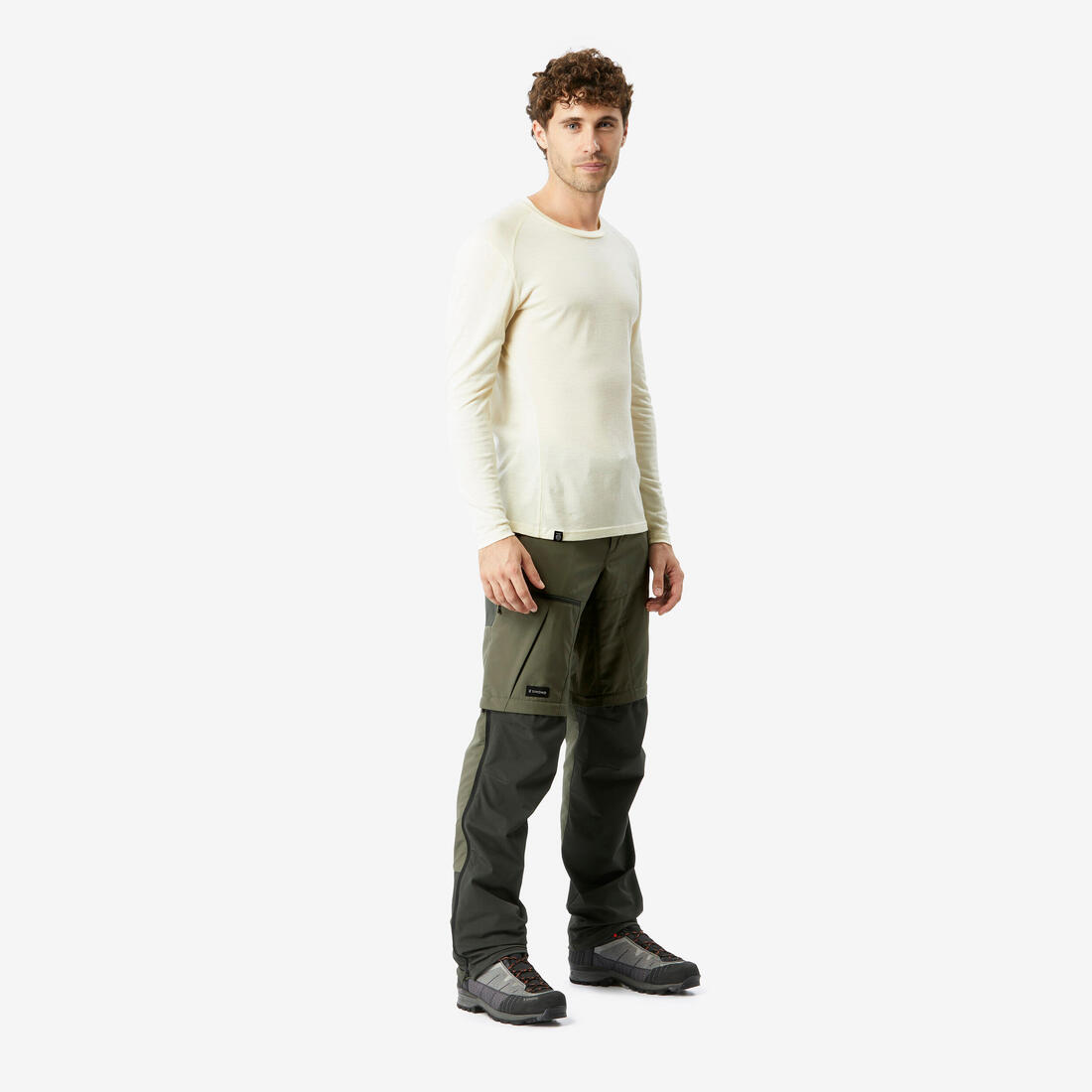 Pantalon de trek modulable 2 en 1 et résistant homme - mt500