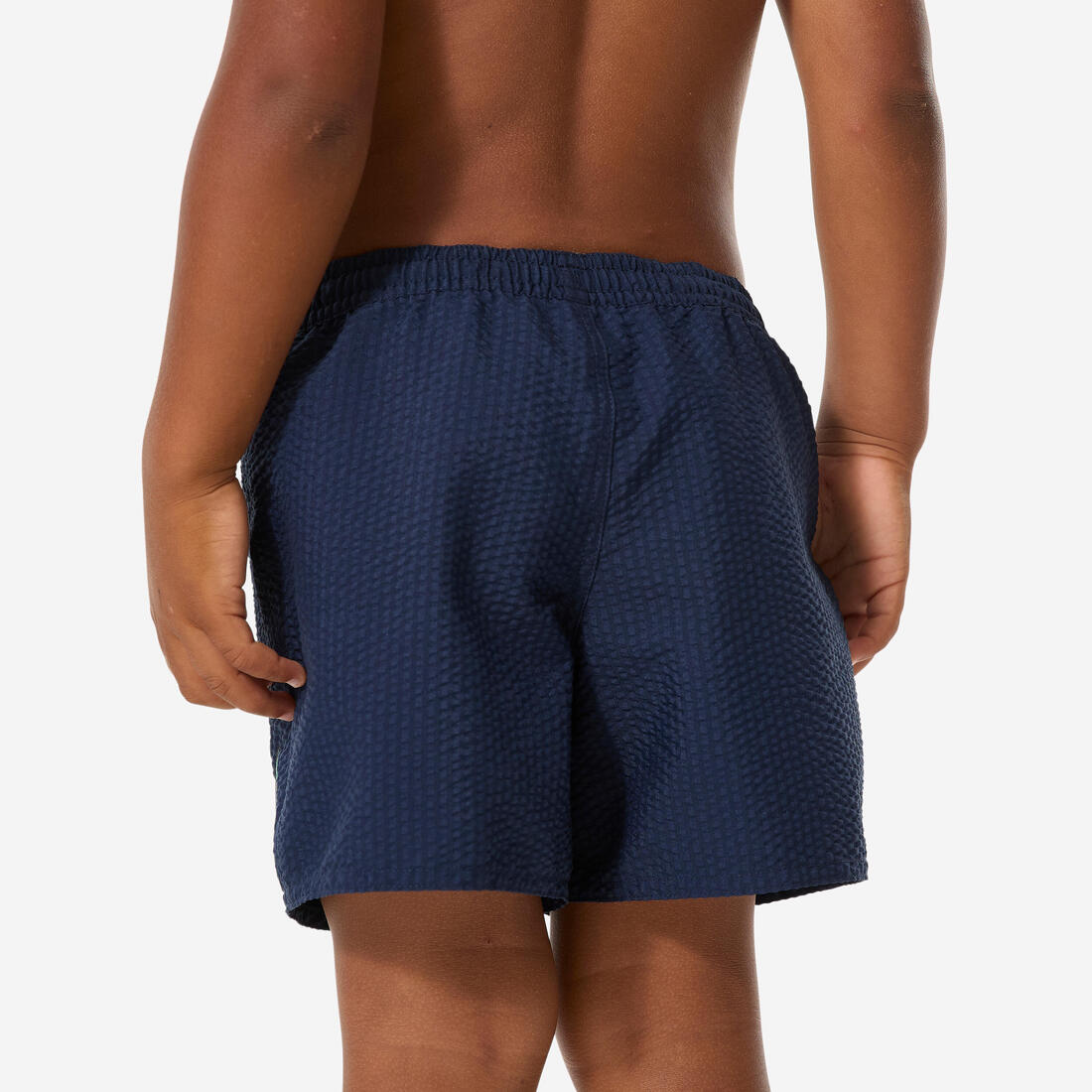 Short de bain surf enfant, 100 texturé