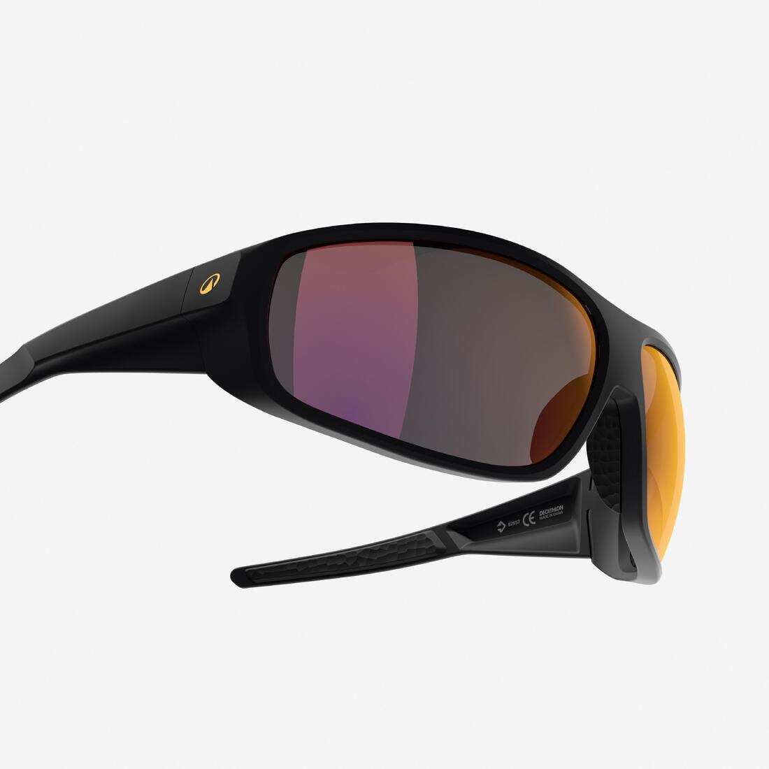 Lunettes de soleil sport polarisées HD catégorie 4, Explore 500 BLD