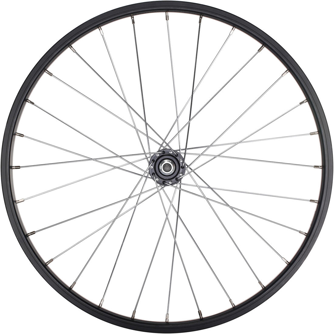 Roue vélo enfant 20 pouces avant noir