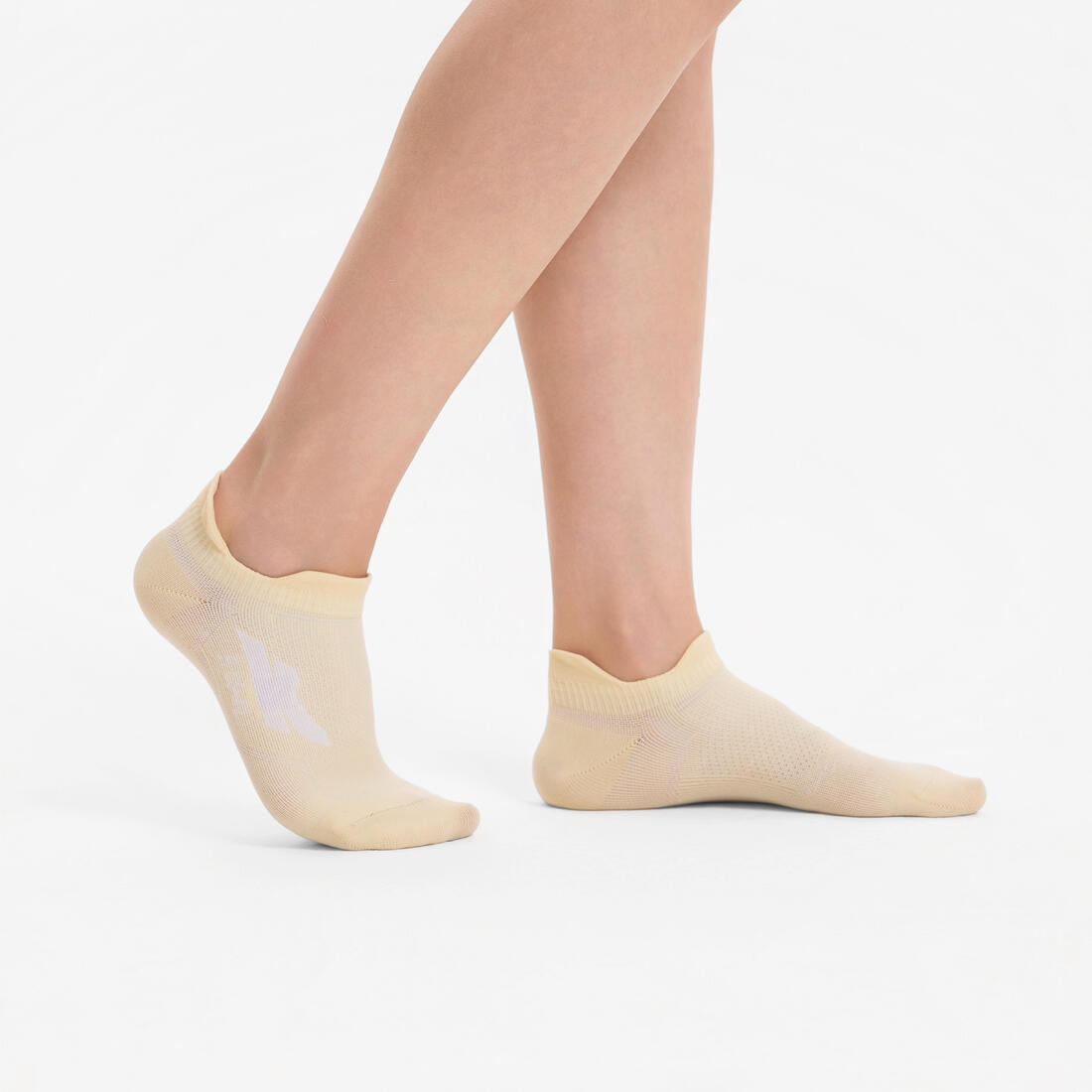 LOT de 2 PAIRES de CHAUSSETTES DE RUNNING RUN500 FINES INVISIBLES