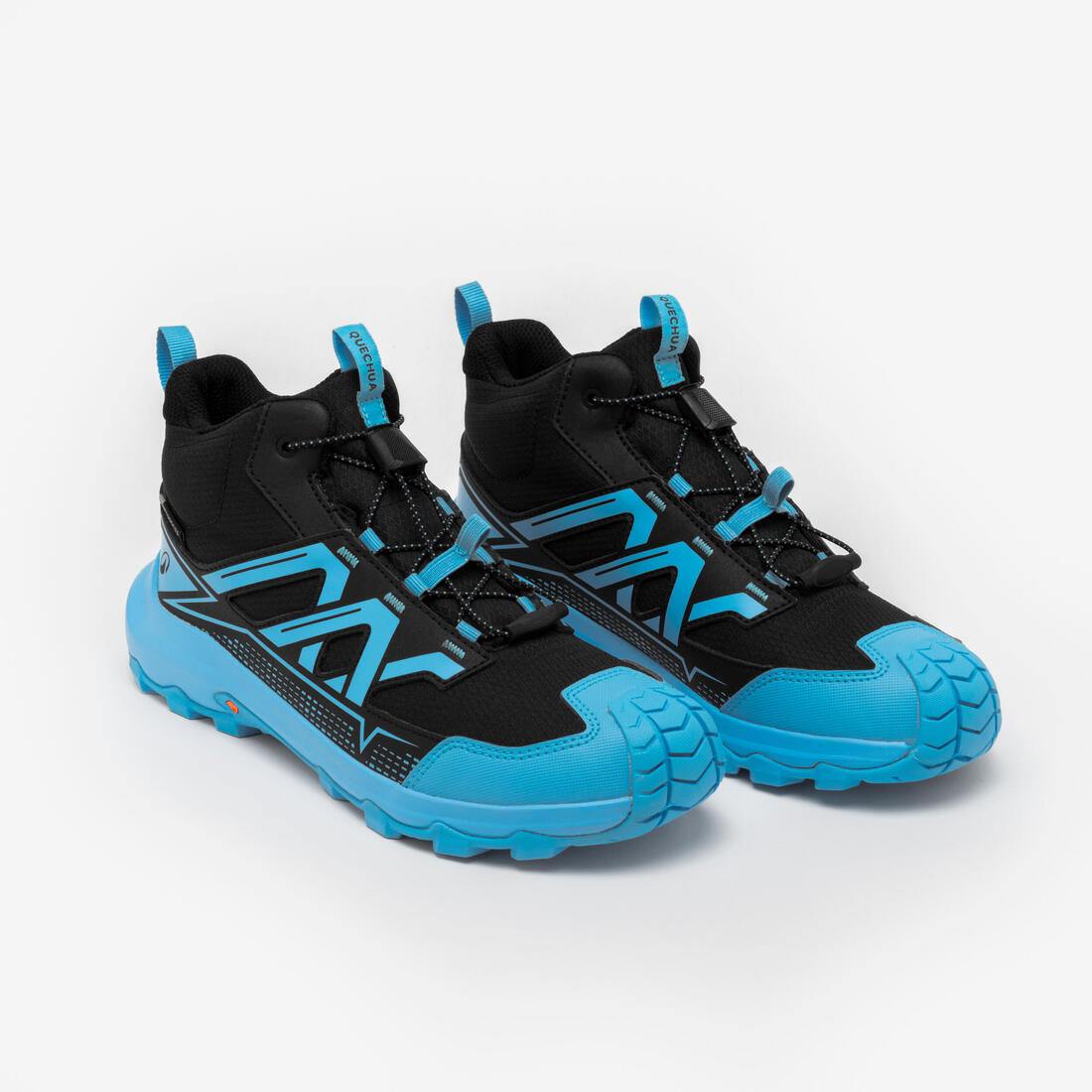 Chaussures de randonnée imperméables enfant du 35 au 38, Crossrock lacets