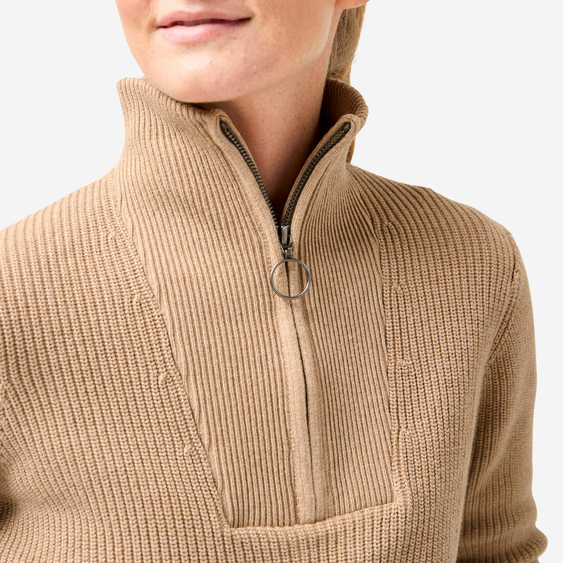 Pull golf 1/2 ZIP Femme - MW500