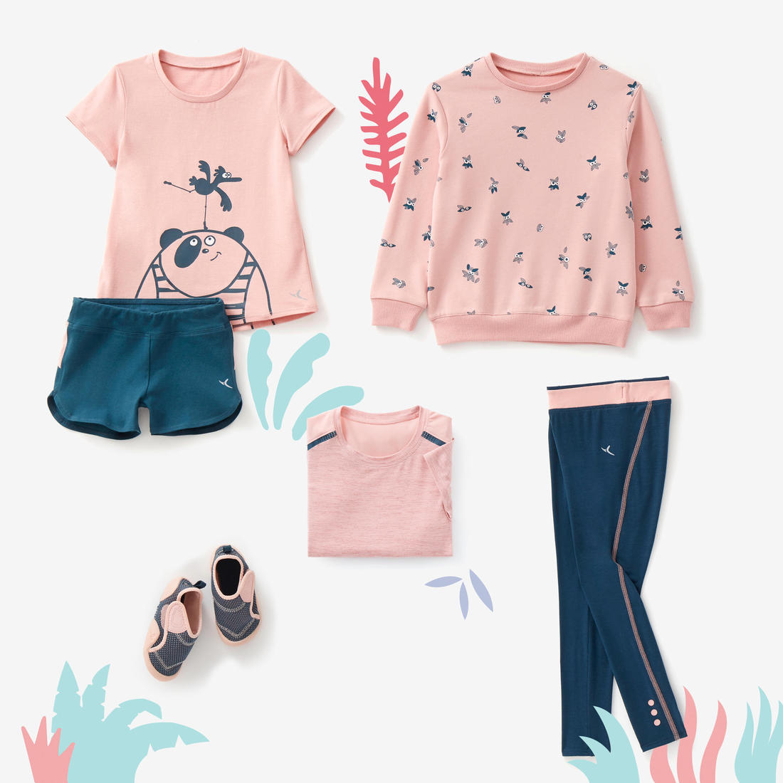 Sweat decat'oons imprimé beige baby gym enfant
