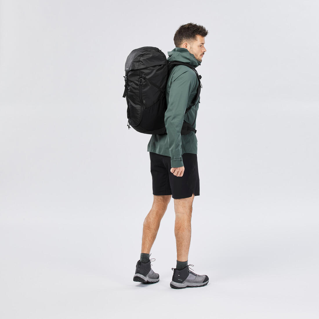 Veste de randonnée montagne imperméable homme, MH500