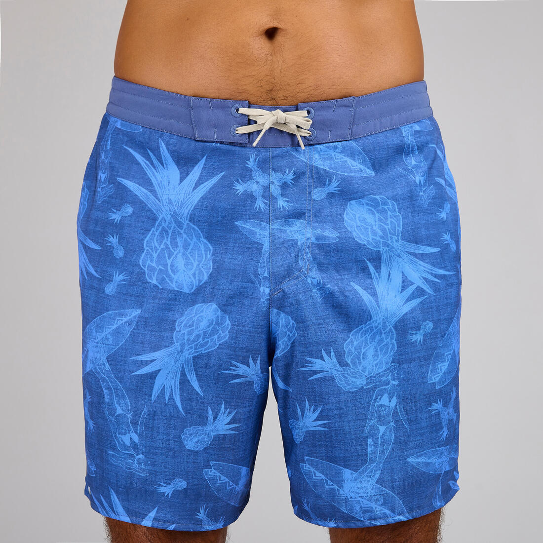Boardshort surf 100 long surfergirl blue