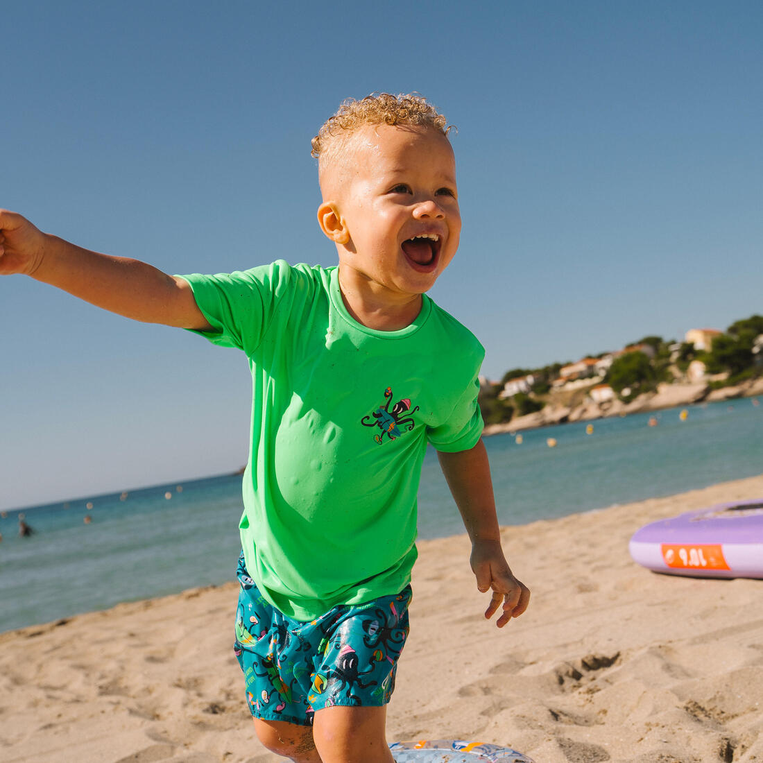 Boxer de bain natation Garçon enfant, Fiti sunny