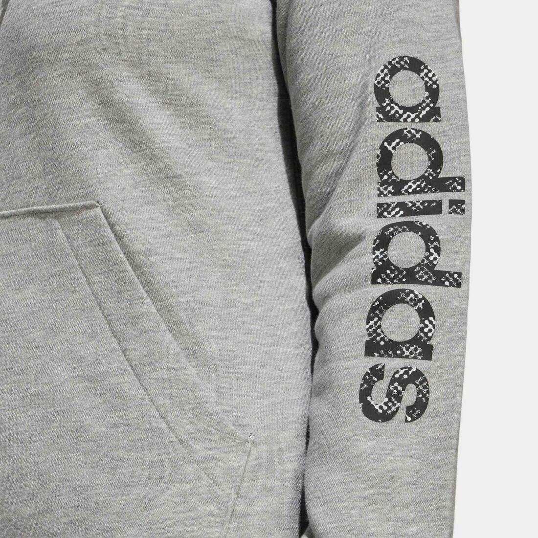 Sweat à capuche zippé de fitness femme