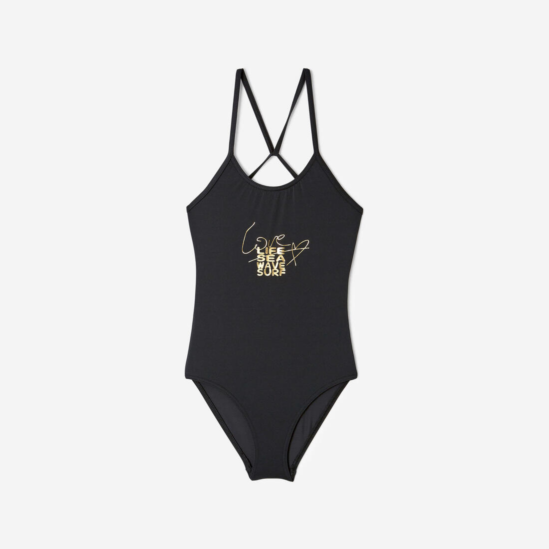 Maillot de bain 1 piece fille 100