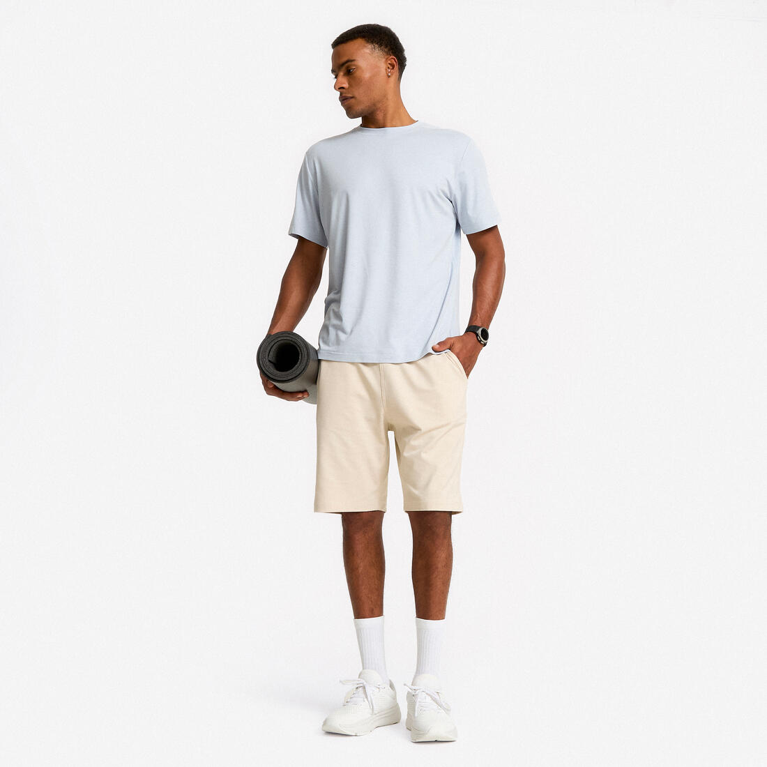 Short d’Entraînement pour Homme - Beige