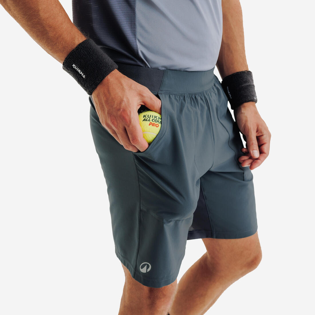 Short de tennis Homme respirant, Dry