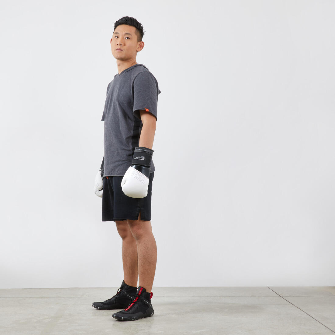 GANTS DE BOXE 120 NOIRS, GANTS D'ENTRAINEMENT