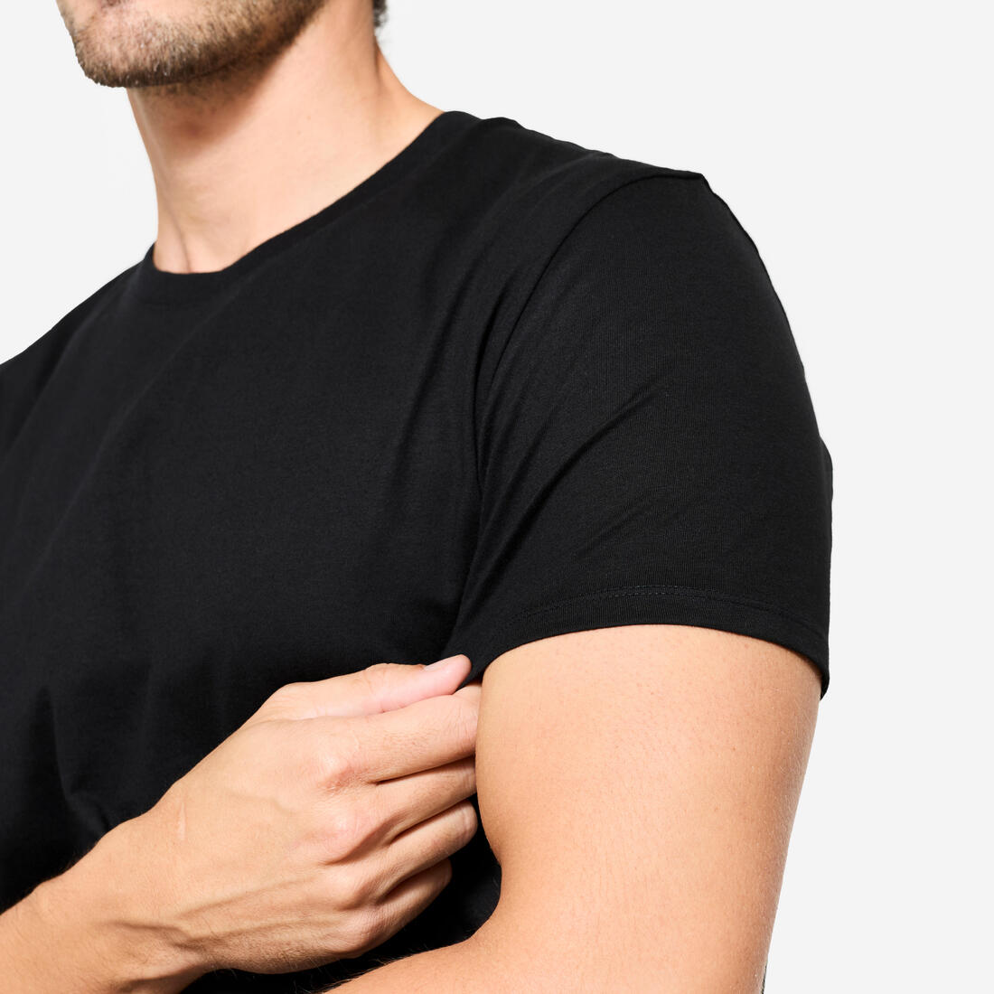 T-shirt fitness coton homme - 100 sportee