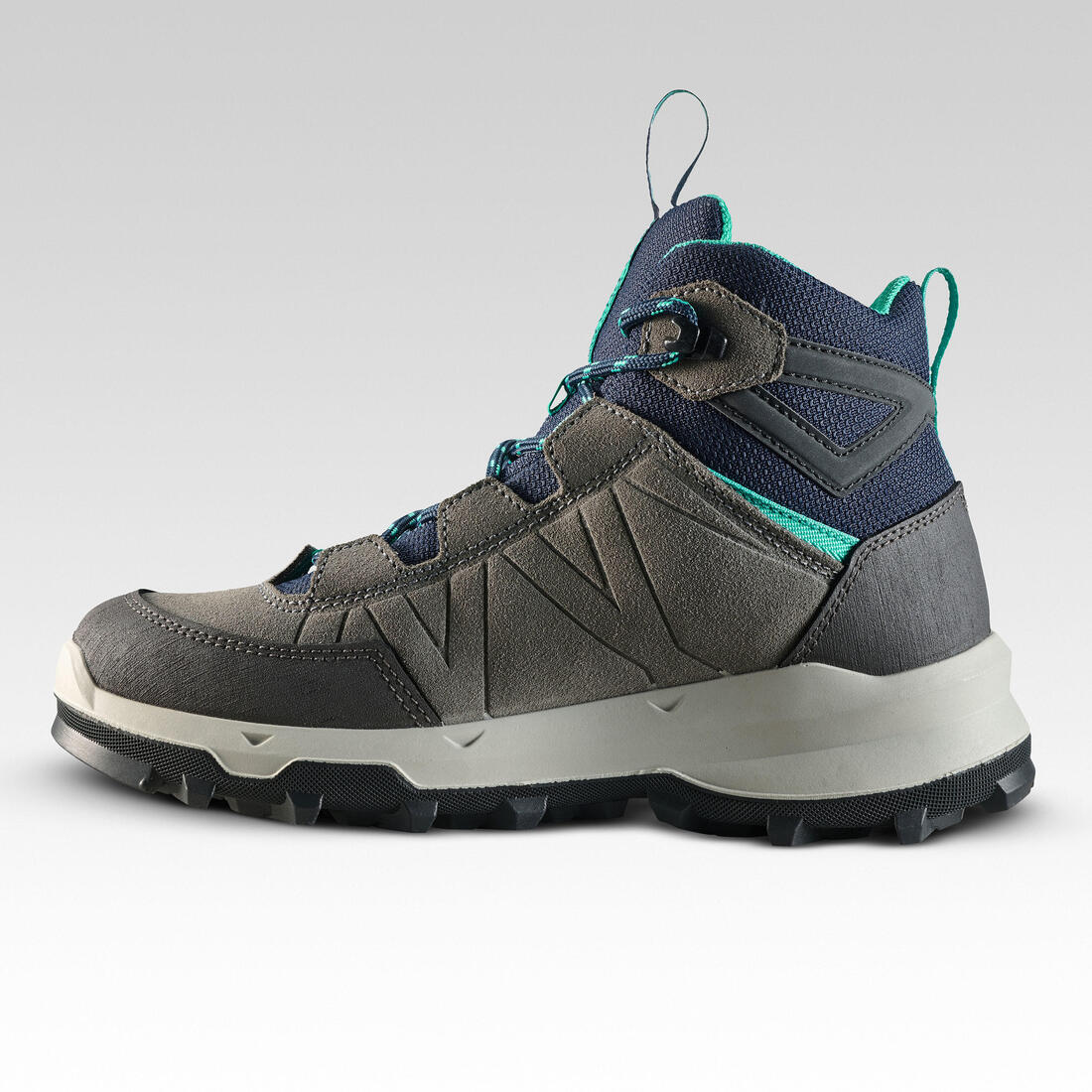 Chaussures hautes imperméables enfant de randonnée montagne - MH900 28-39