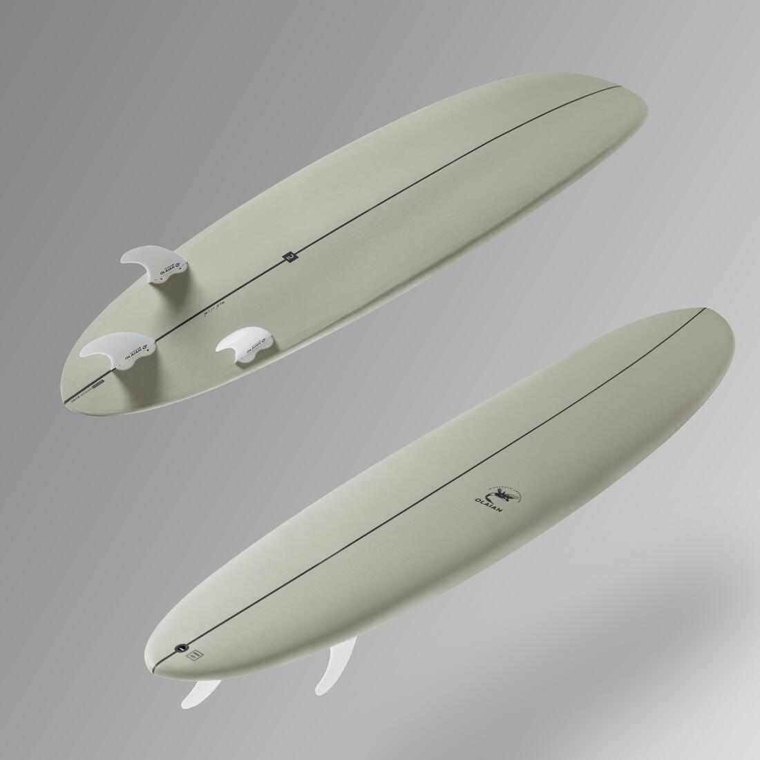 SURF 500 Hybride 8' livrée avec 3 ailerons .