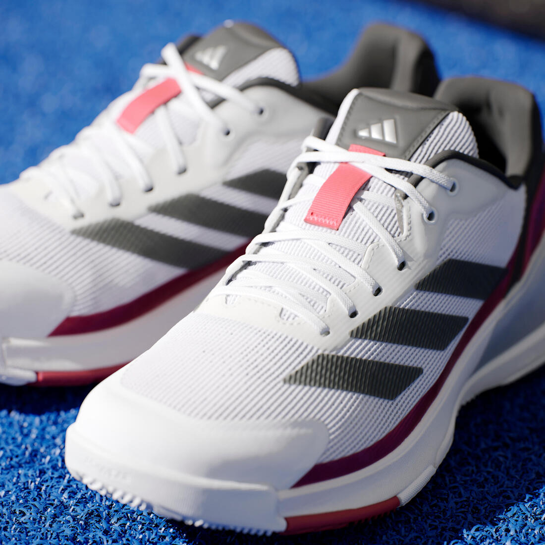 Chaussures de padel Homme - Adidas Crazyquick LS Padel Rouge