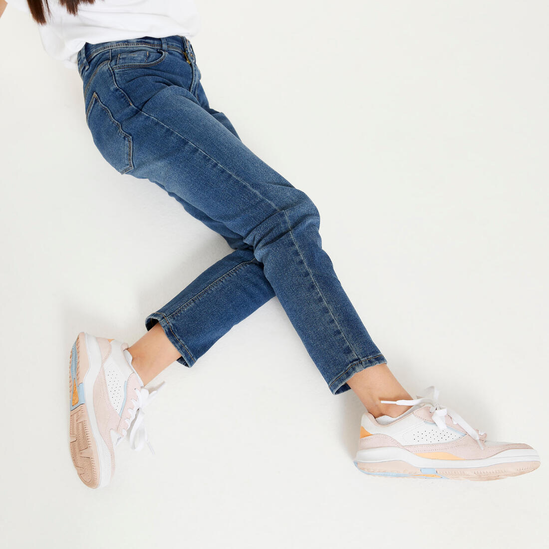 Chaussures multisport à lacets en cuir enfant mixte, Playventure city
