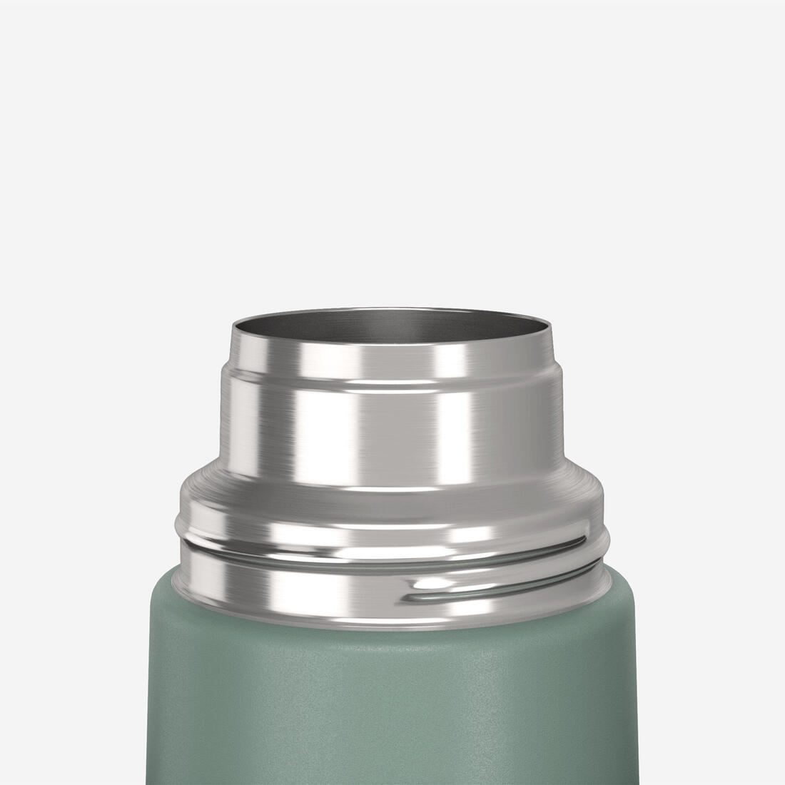Bouteille isotherme inox 1L avec gobelet pour la randonnée