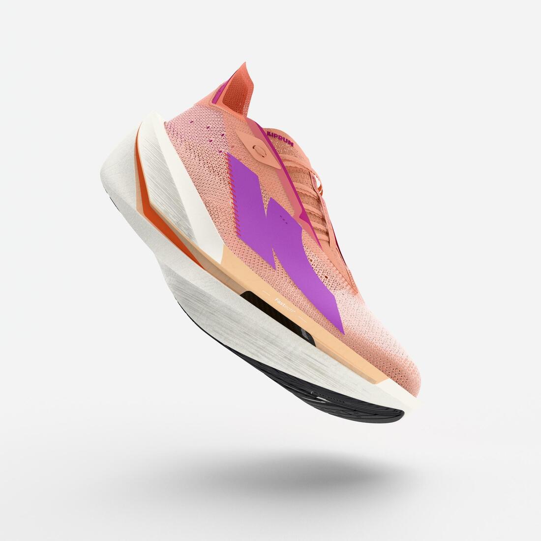 Chaussures de running à plaque carbone femme, Kiprun Kipstorm Elite