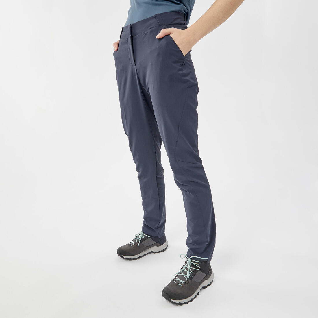 Pantalon de randonnée montagne - mh100 - femme