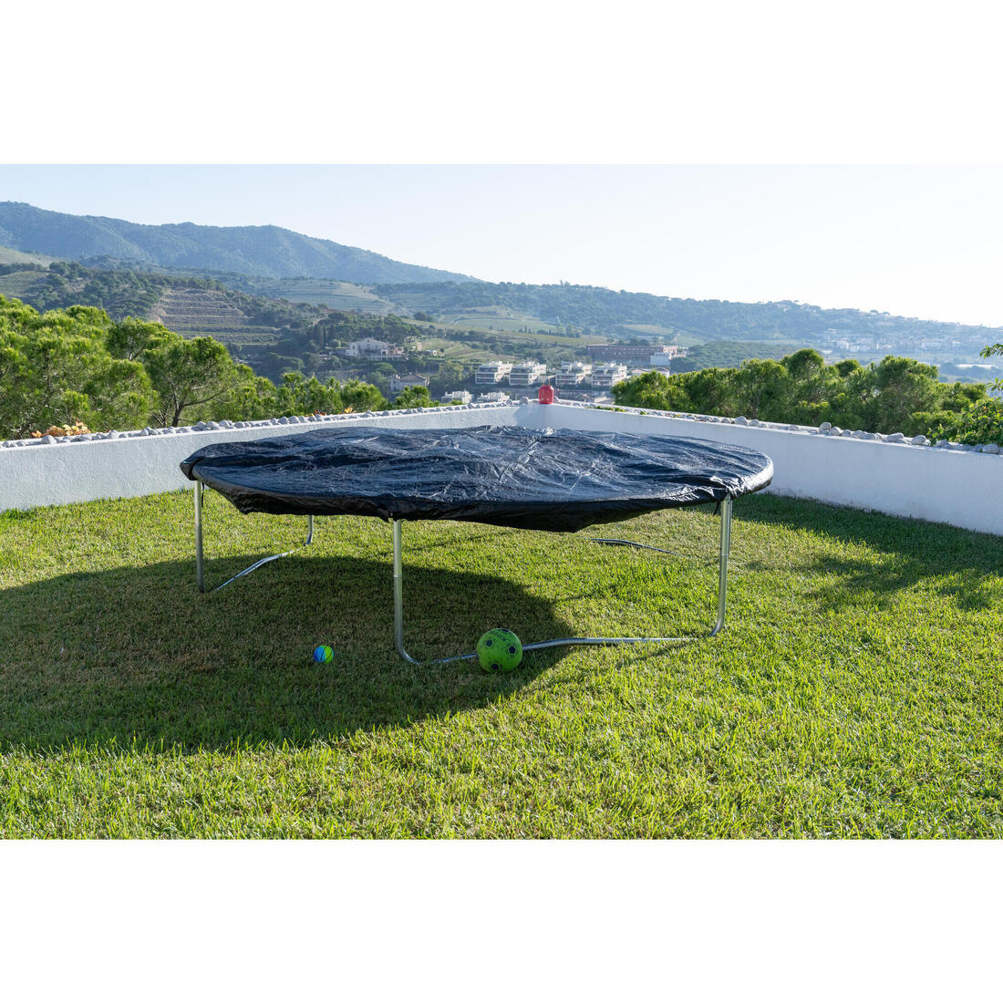 Bâche de protection pour trampoline 240
