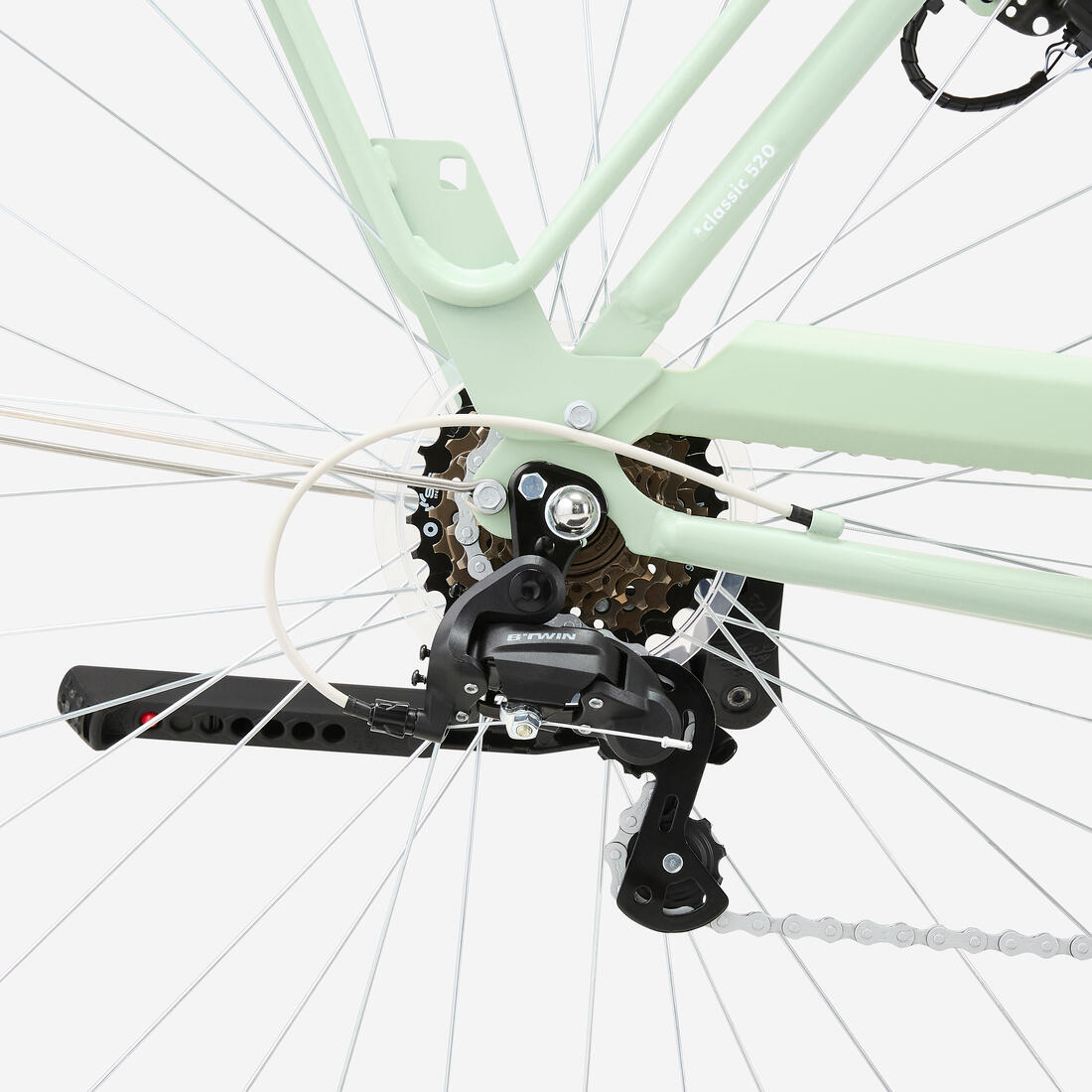 VELO DE VILLE ELOPS 520 CADRE BAS