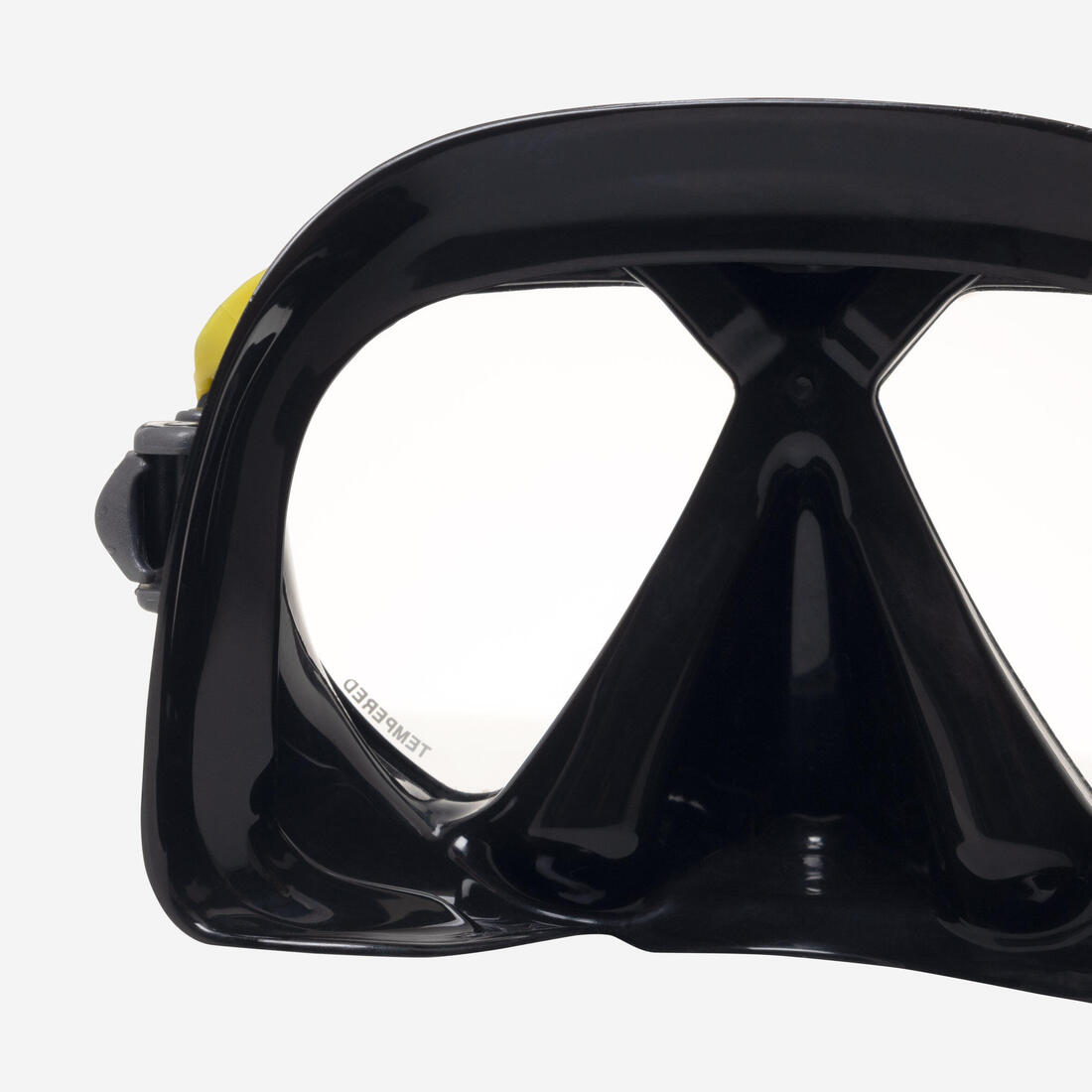Masque de plongée, X-Wire noir jaune