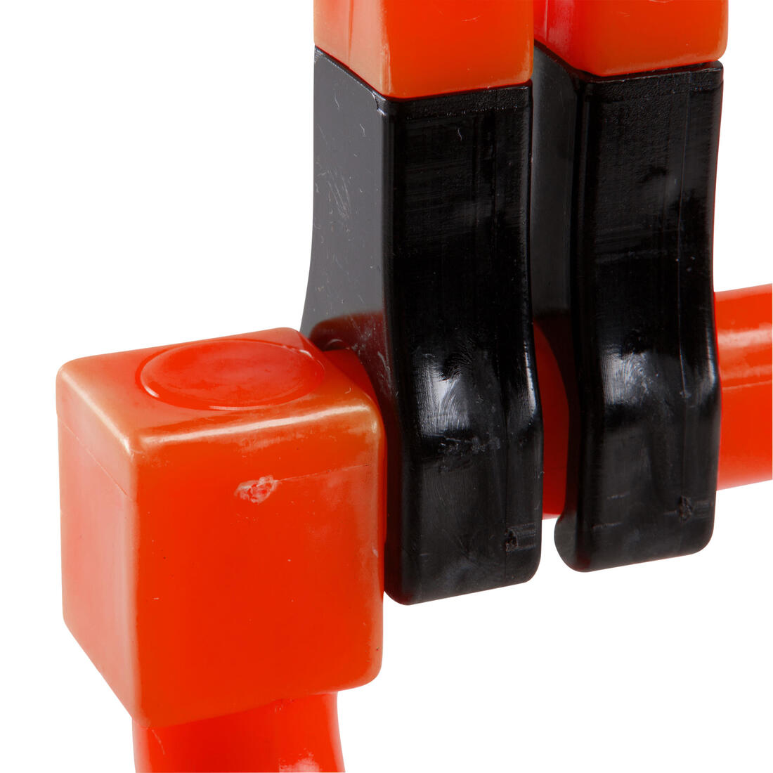 Haie de vitesse 3 hauteurs orange