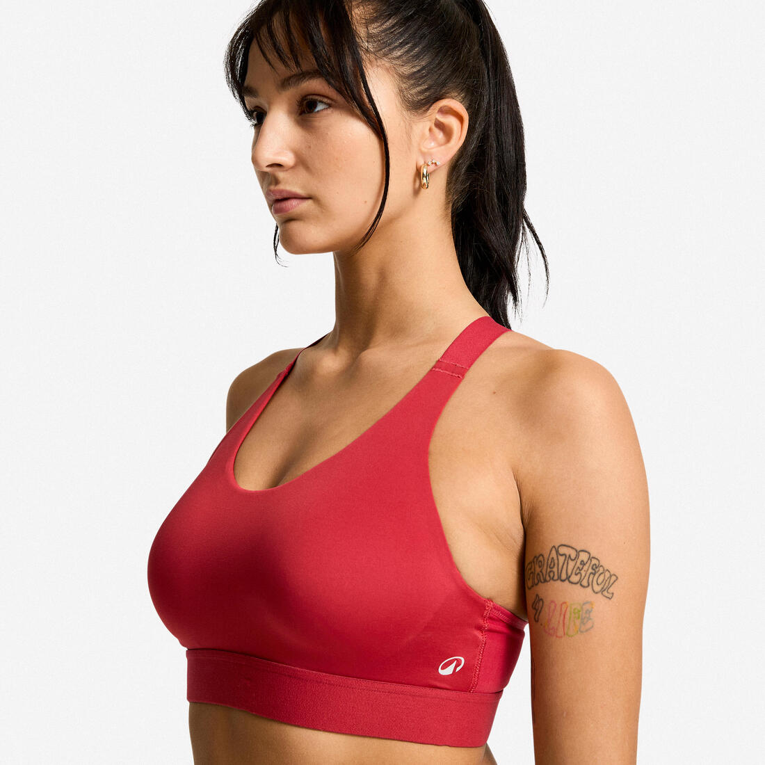 Brassière réglable avec coques maintien fort femme