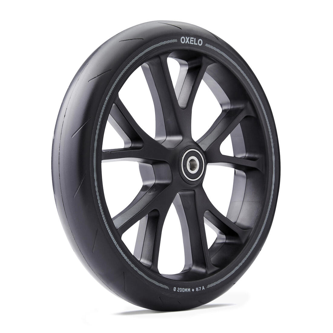 Roue trottinette adulte 200mm 87A