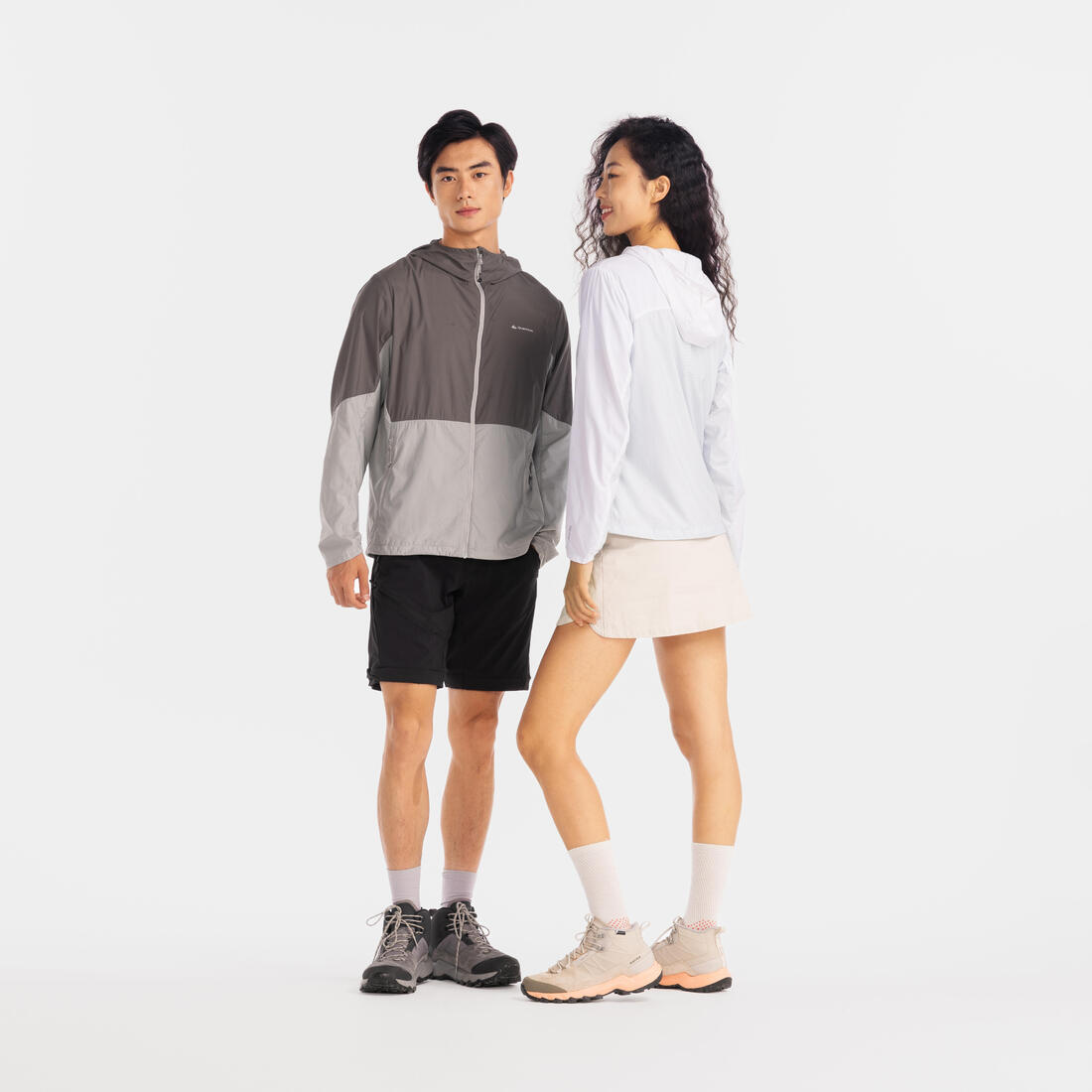 Jupe short de randonnée - nh500 - femme
