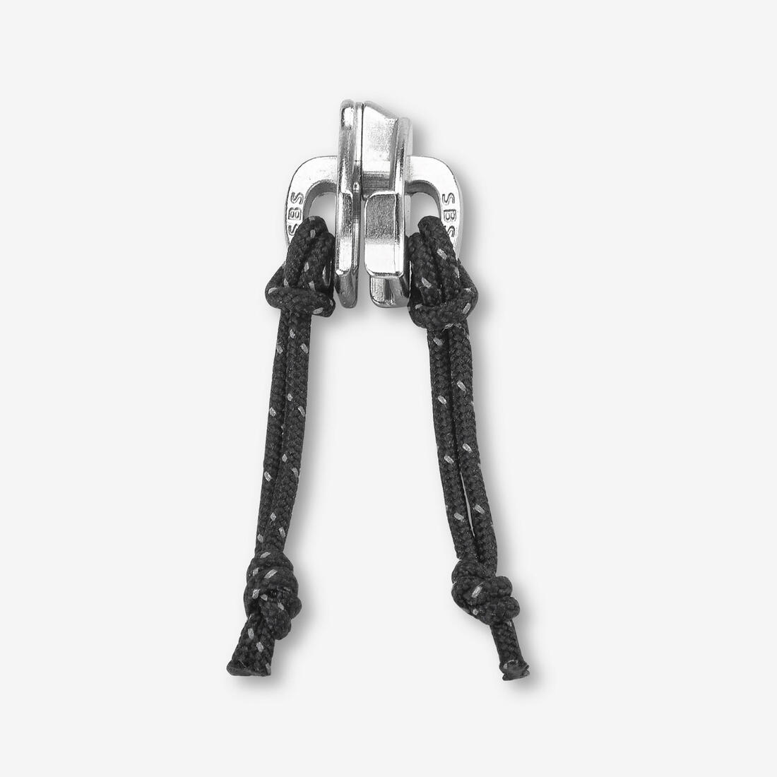 Curseur double réparable libre pour fermeture éclair spiralée 6mm