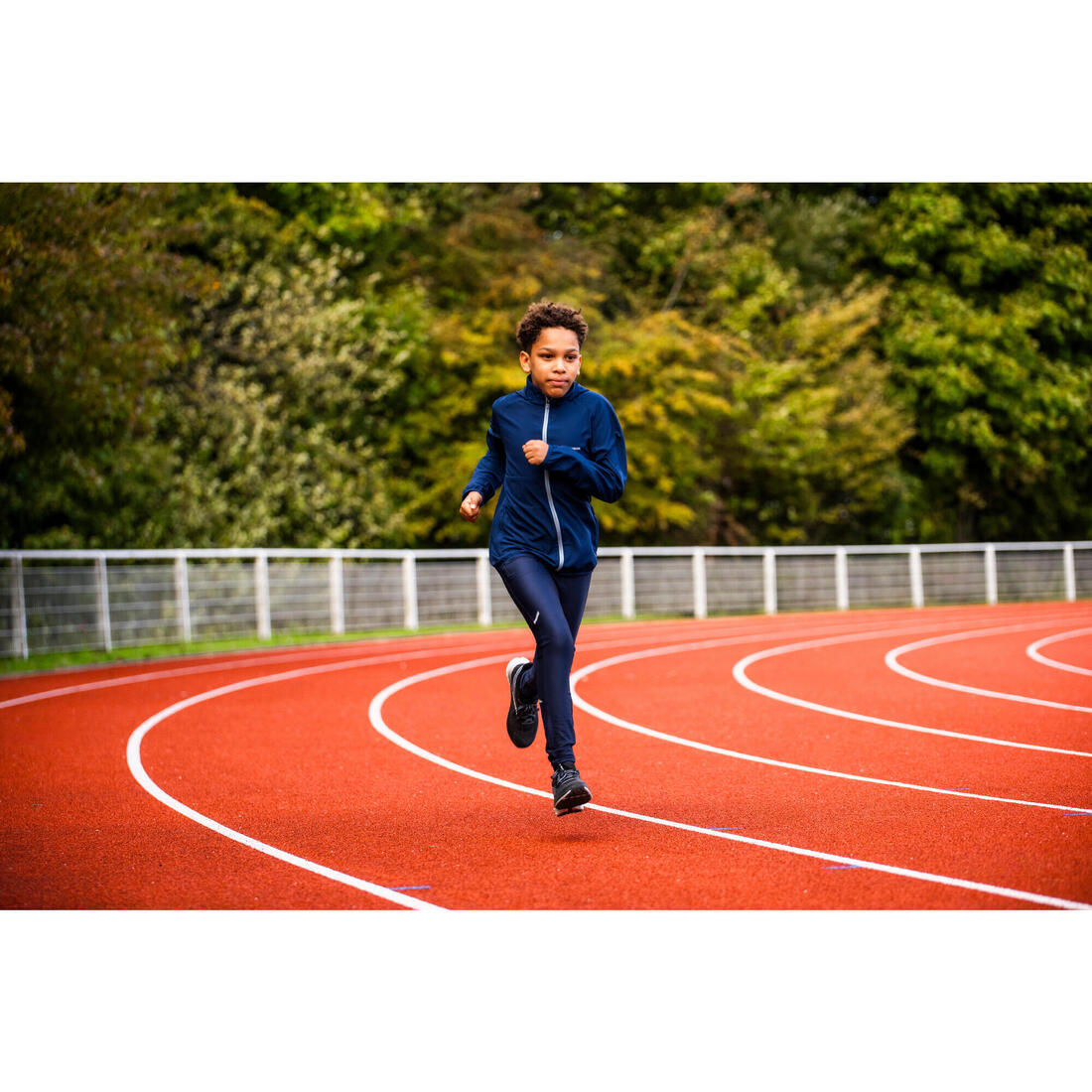 Veste Running coupe vent Enfant - KIPRUN Wind Jacket JR