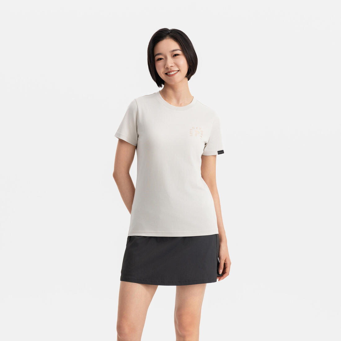 Jupe short de randonnée - nh500 - femme