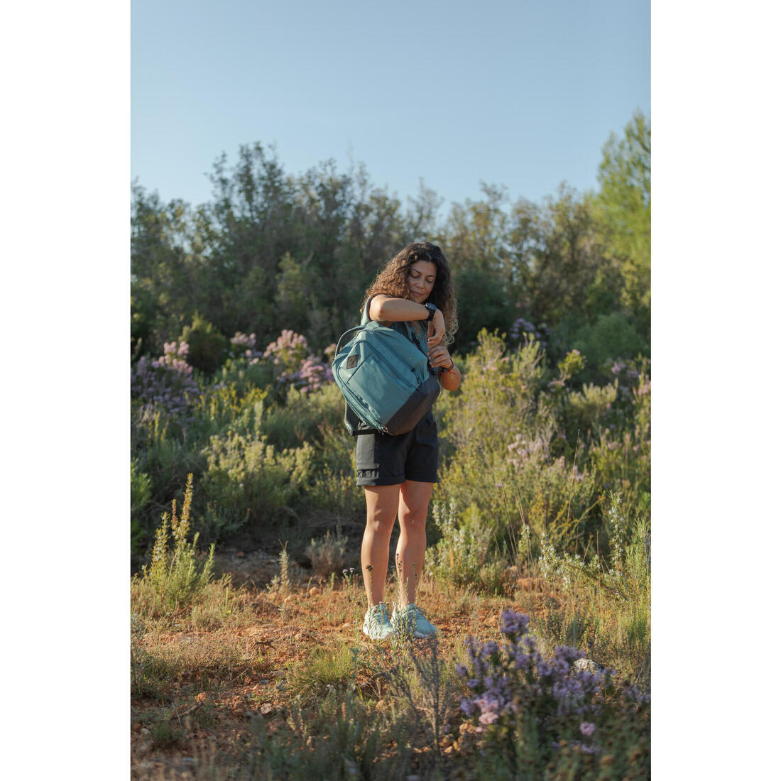Short de randonnée femme, NH500 Regular