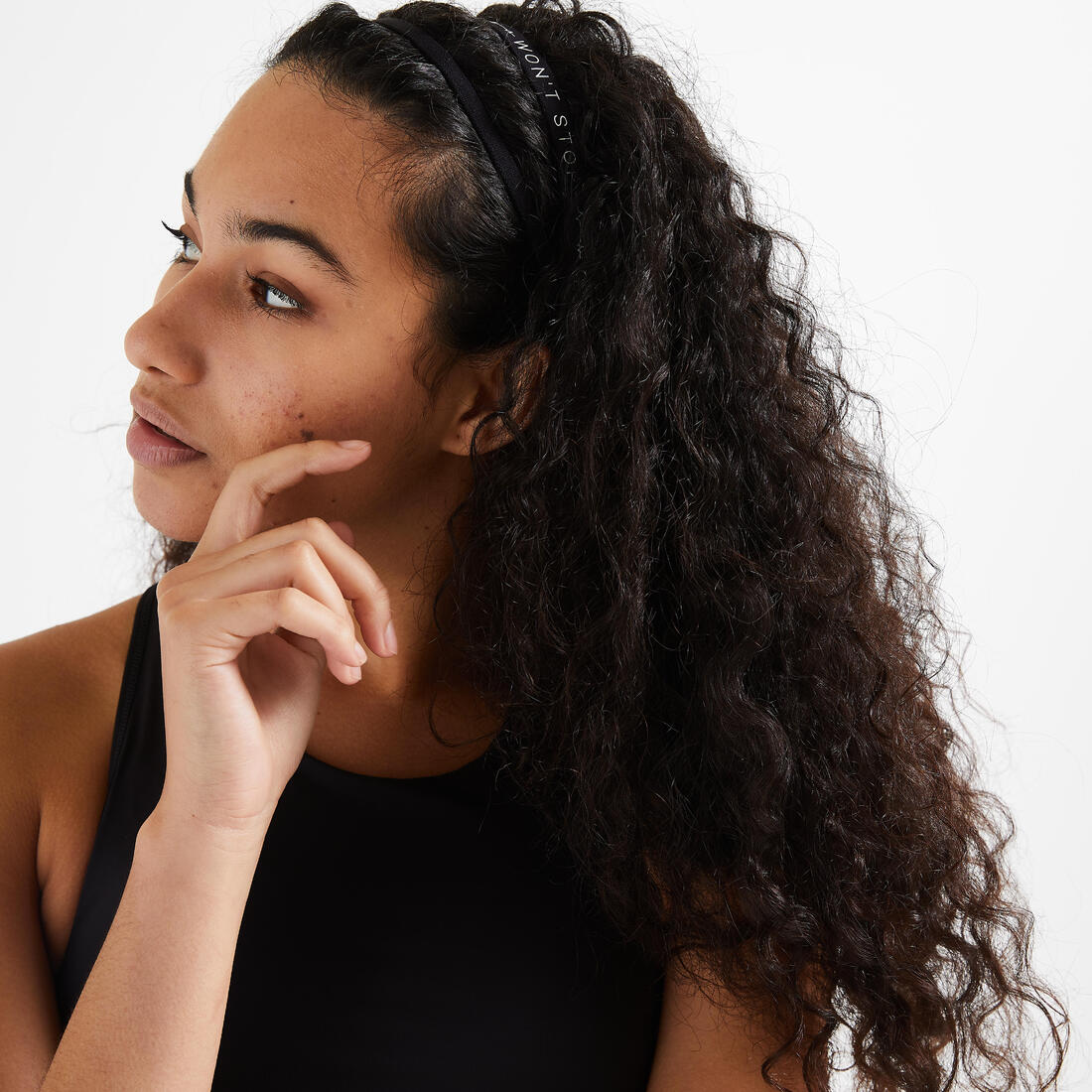 Élastique cheveux fitness cardio training x3