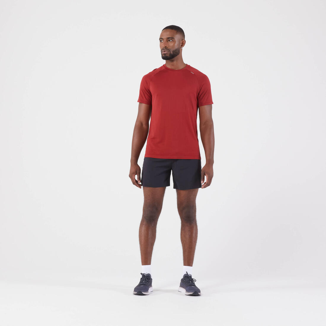 T-shirt de running sans coutures homme - kiprun run 500 confort