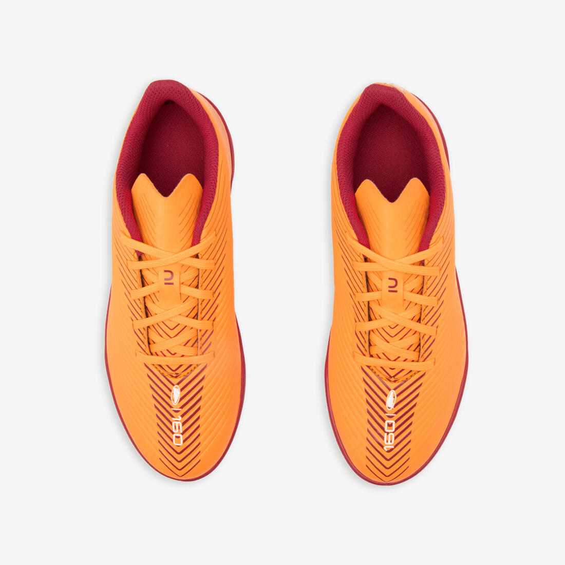 Chaussures de football enfant a lacets 160 jr turf .tf