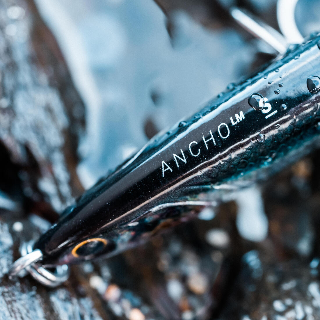 Poisson nageur ANCHO LM 95 US ANCHOIS au leurre en mer