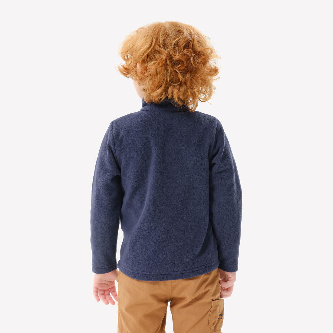 Polaire de randonnée enfant 2-6 ans, MH100 demi zip