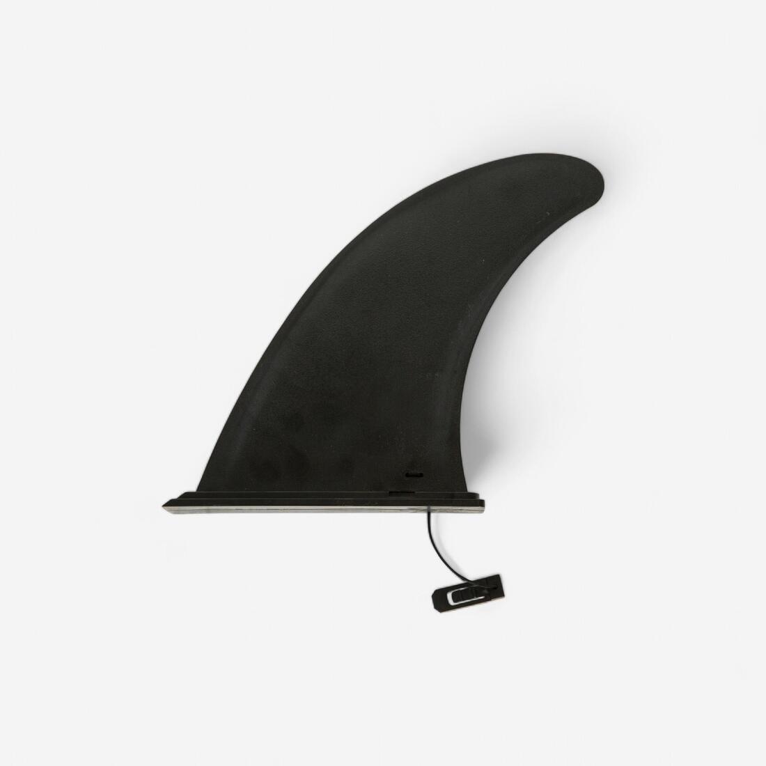 Aileron standard rail glissière stand up paddle gonflable noir