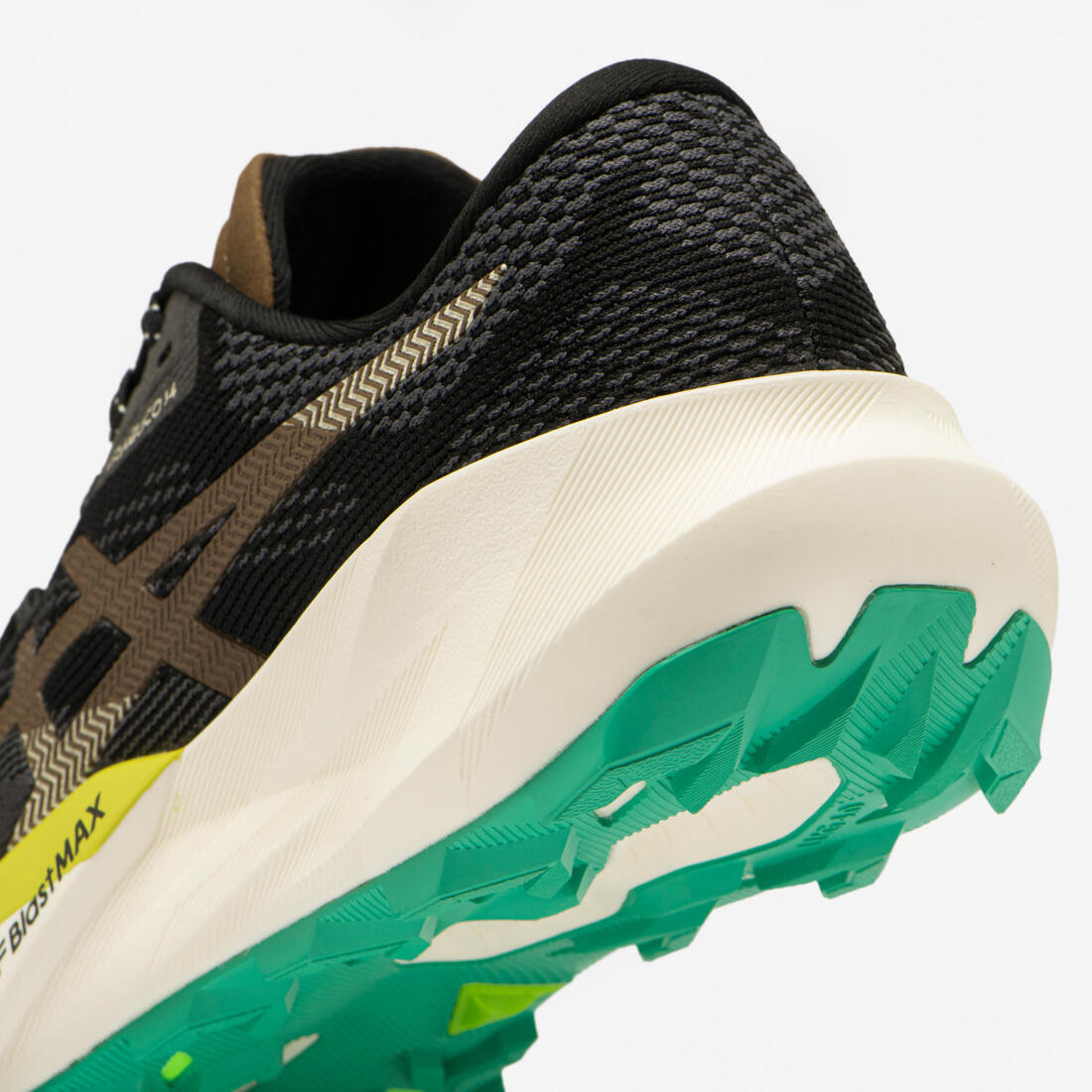 Chaussures de running trail homme, Asics trabuco 14, noir et