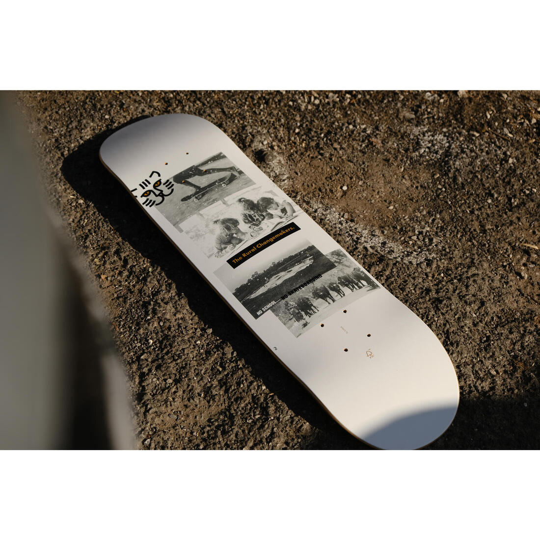 PLANCHE DE SKATE EN ERABLE DK120 "RURAL CHANGEMAKERS" TAILLE 8"