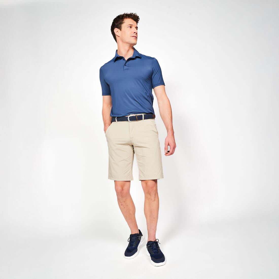 Polo de golf synthétique respirant manches courtes homme, WW900