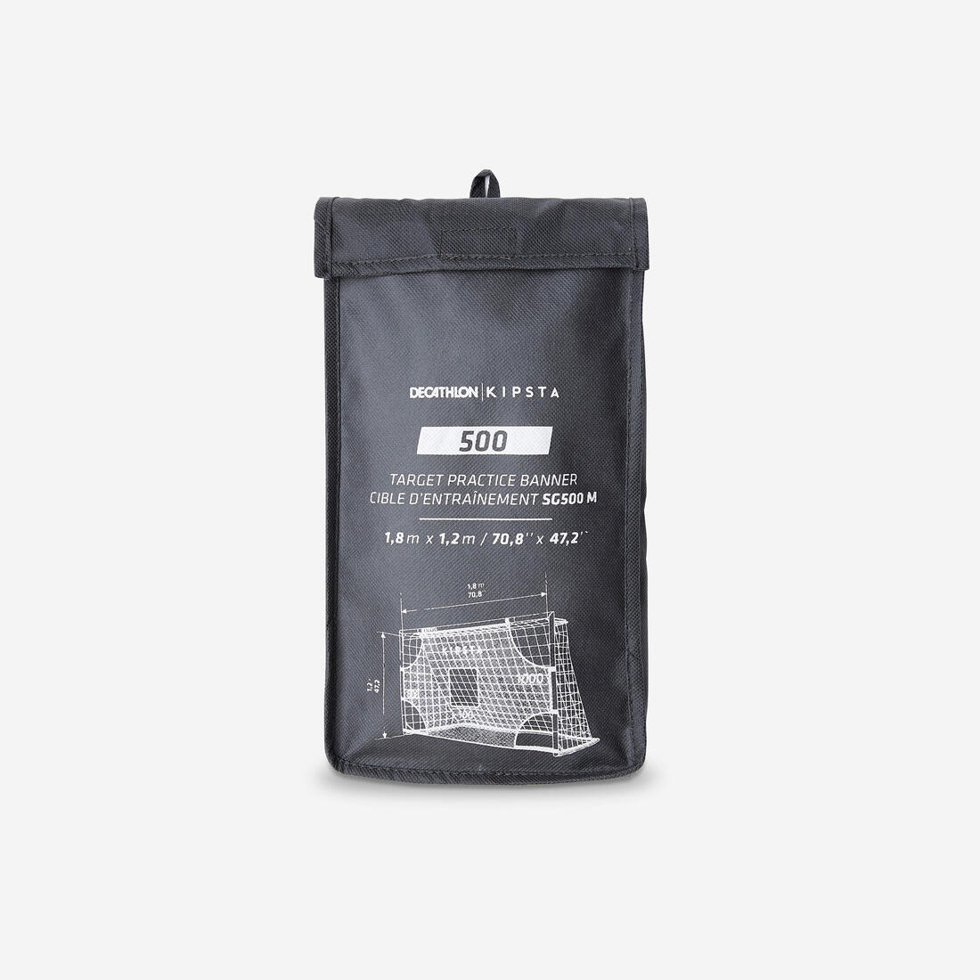 Bâche de précision de football pour SG 500et Classique 500 taille M 1,8m x 1,20m