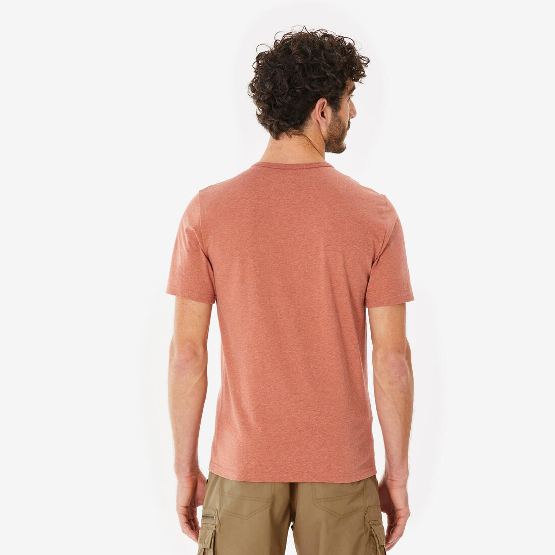 T-shirt de randonnée manches courtes homme, NH100