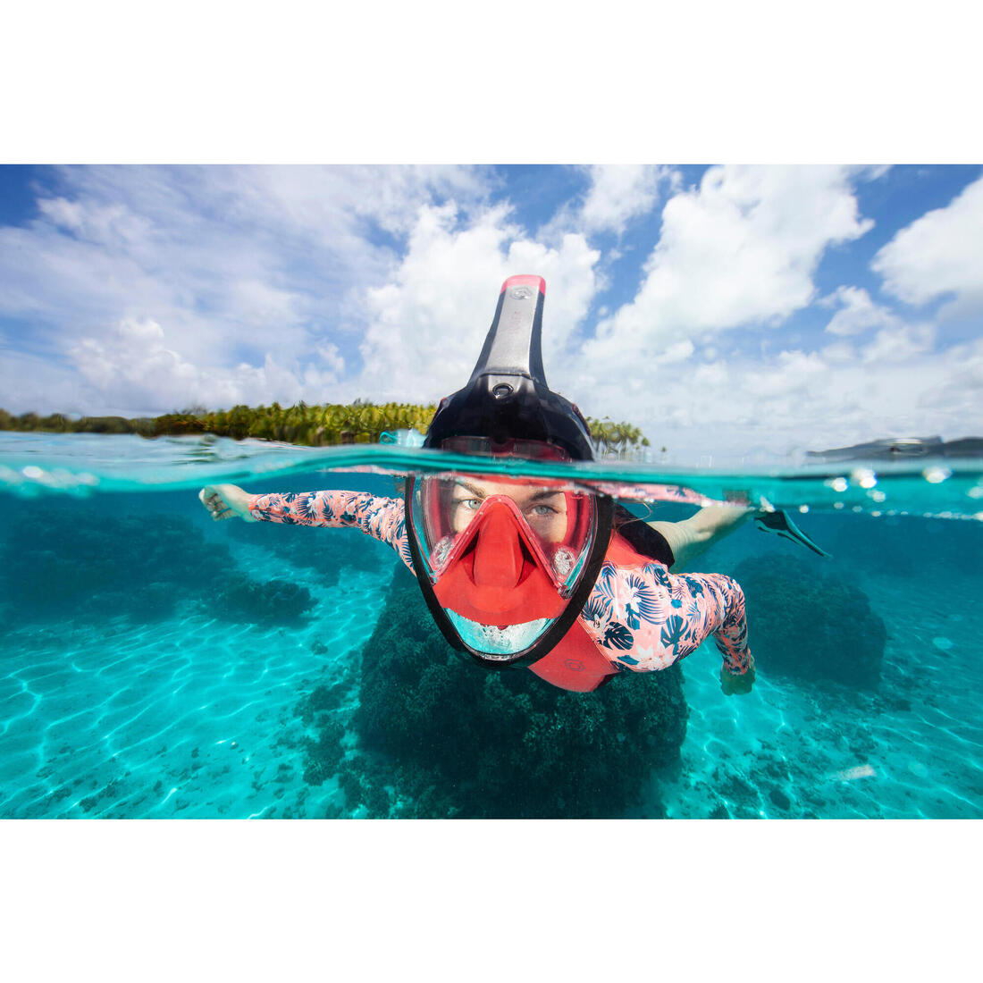Masque snorkeling immersion Easybreath 900 > 10 ans