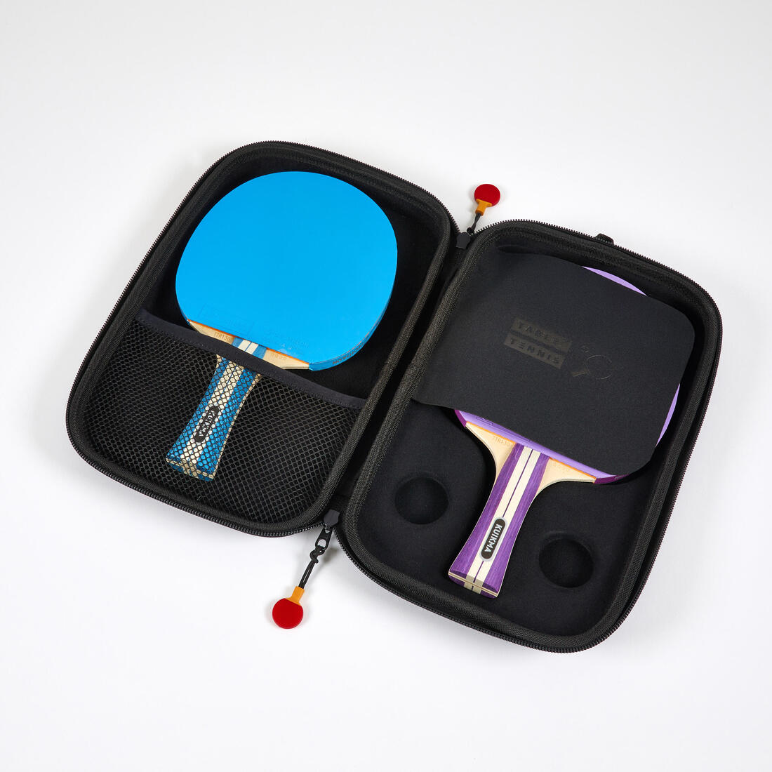 Housse pour raquettes, revêtements et balles de tennis de table - TTC 900 Pro