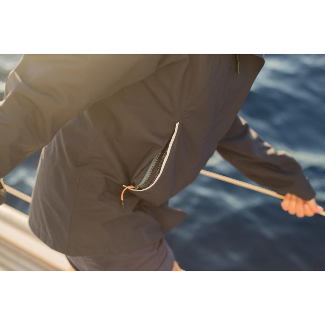 Veste imperméable coupe-vent - veste de pluie femme SAILING 300